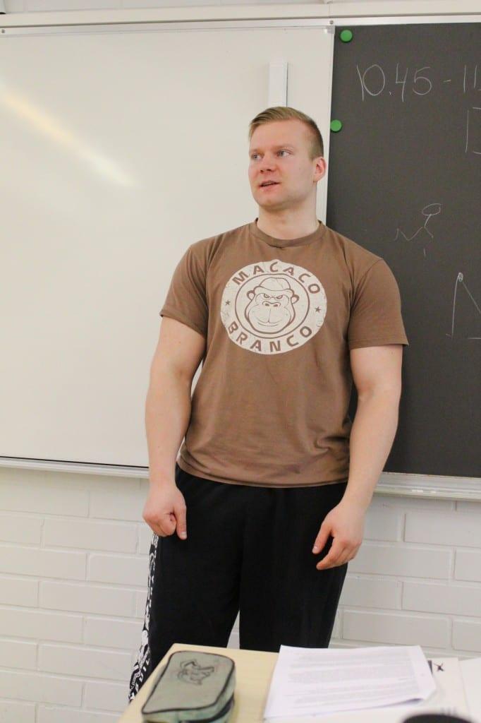 Valmentaja Konsta Koivuranta, Suomen Street Workout ry:n puheenjohtaja