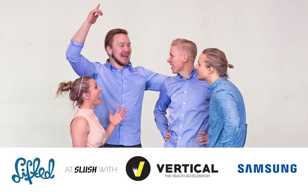 Lifted slush 2017 tapahtumassa Verticaln ja Samsungin kanssa